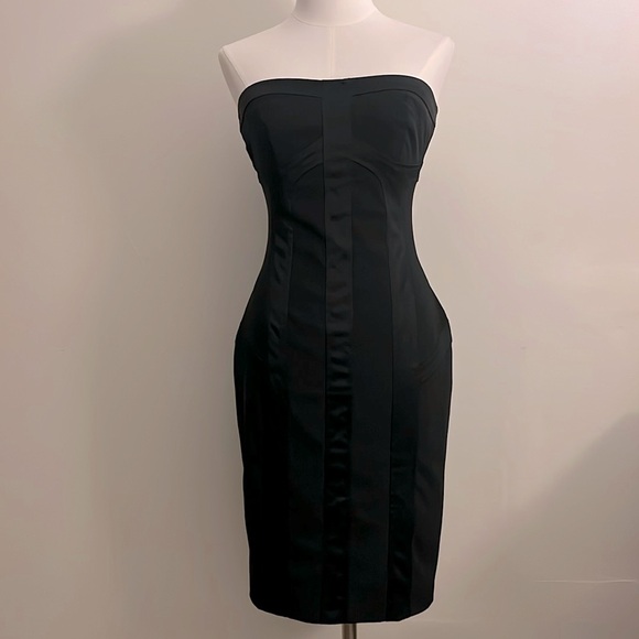 Warehouse Dresses & Skirts - Black Tube Midi Dress